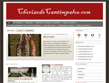Tablet Screenshot of fr.chorizodecantimpalos.com